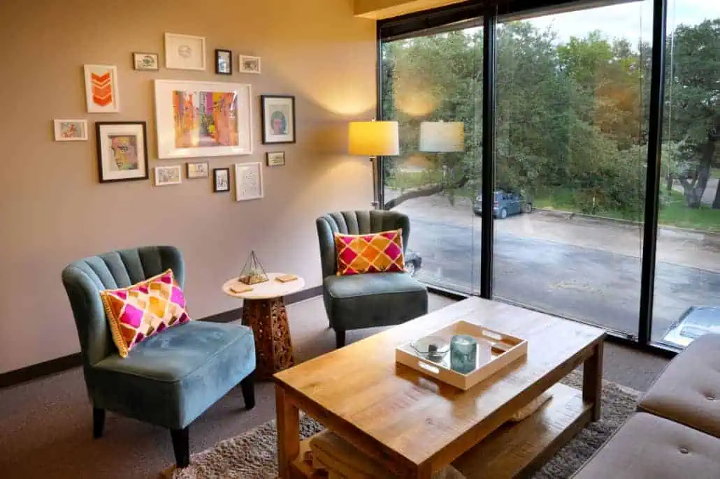Licensed Clinical Psychologist (Part-Time) 1 Just Mind counseling office where our part-time psychologist jobs in Austin are based