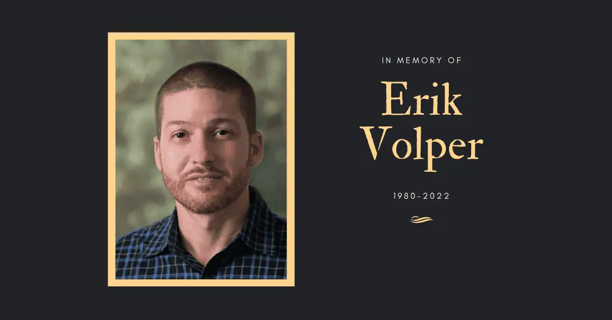 Honoring Erik Volper, LCSW (1980-2022)