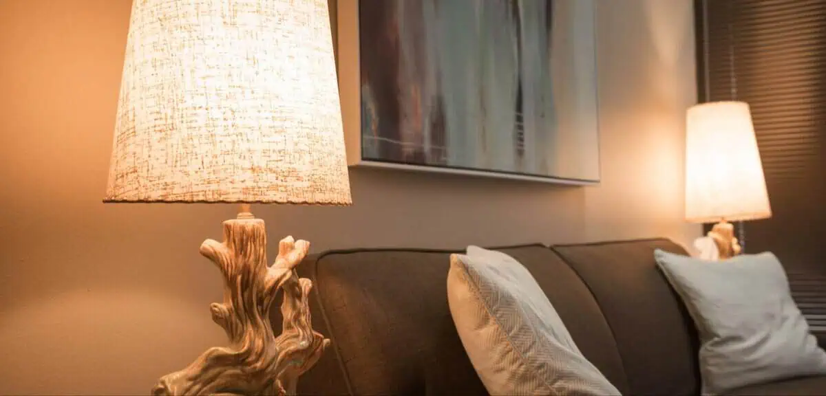 North Austin - Spicewood Springs Location - Just Mind Counseling Austin 9 Therapy room with sofa and lamps at Just Mind North Austin